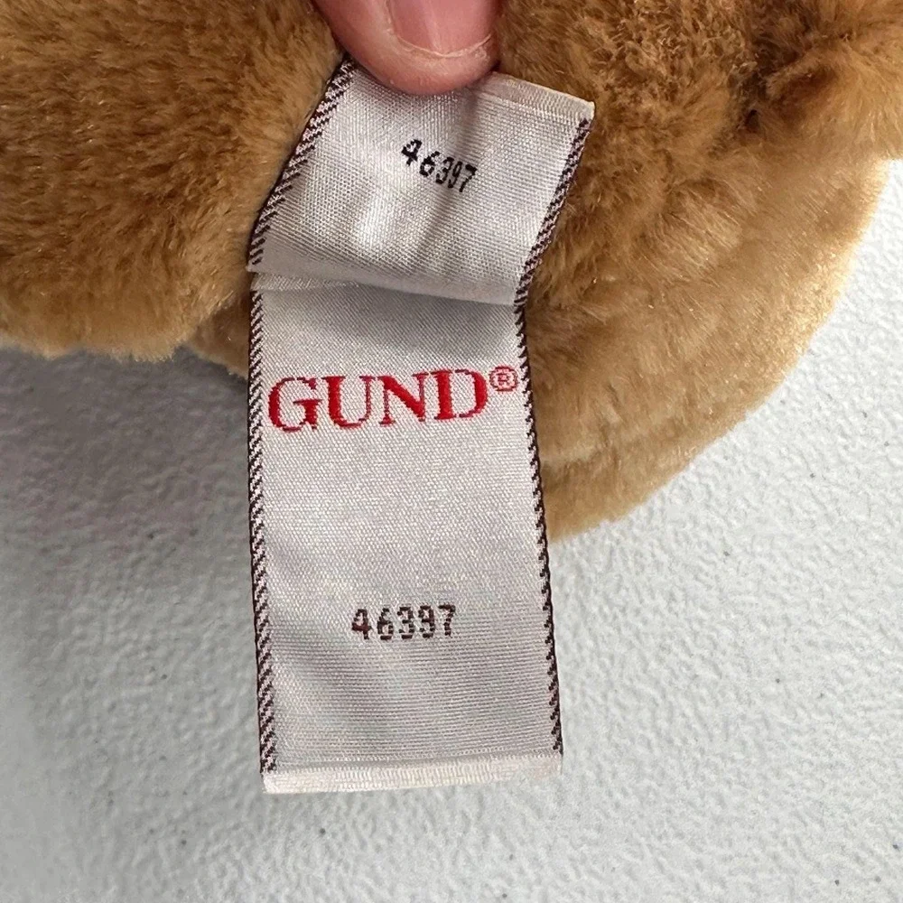 Lindt By Gund Plush Reindeer Brown & Red Holiday Toy Collectible Christmas Scarf